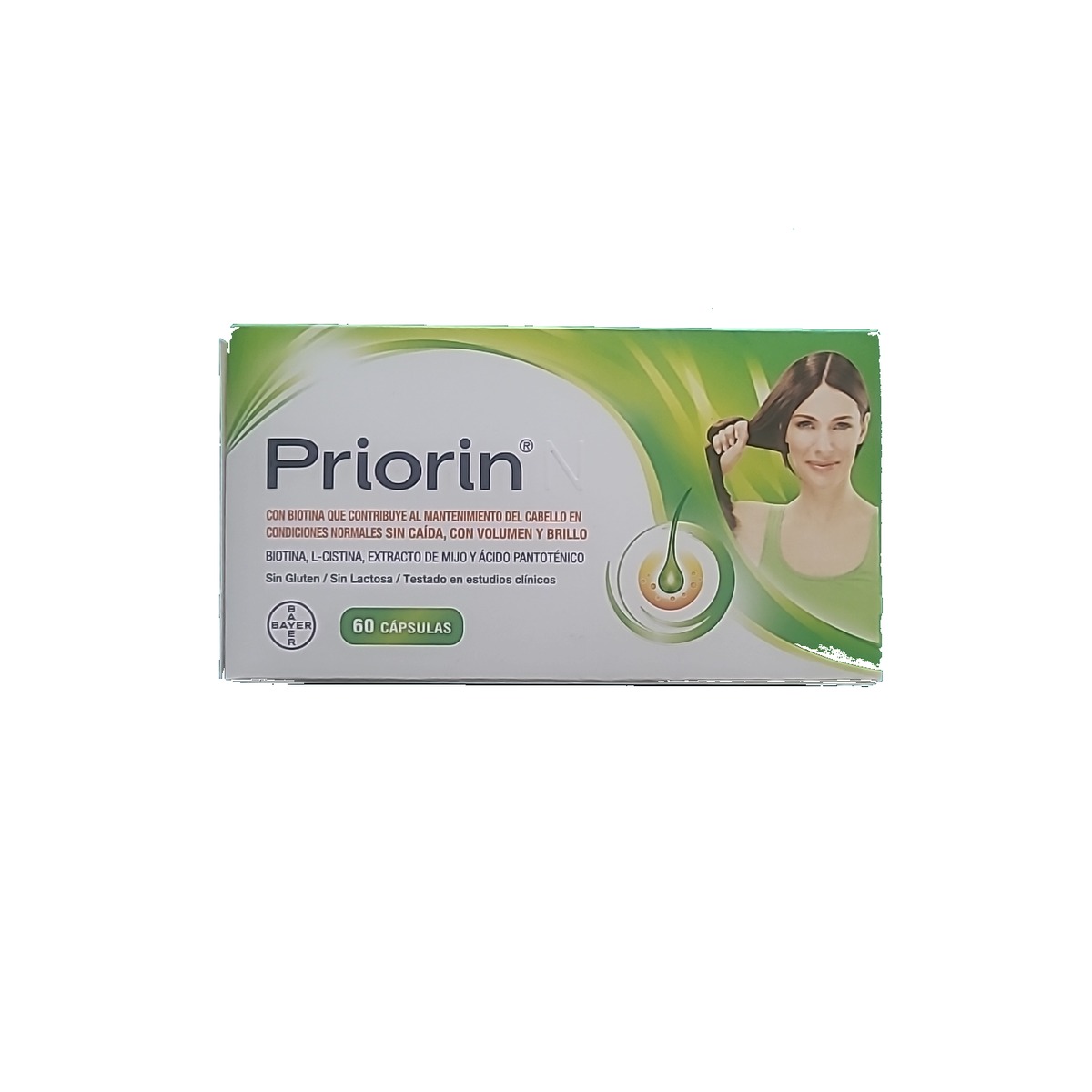 Priorin 60 Capsules by Bayer